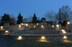 Landscape lighting is available for purchase 