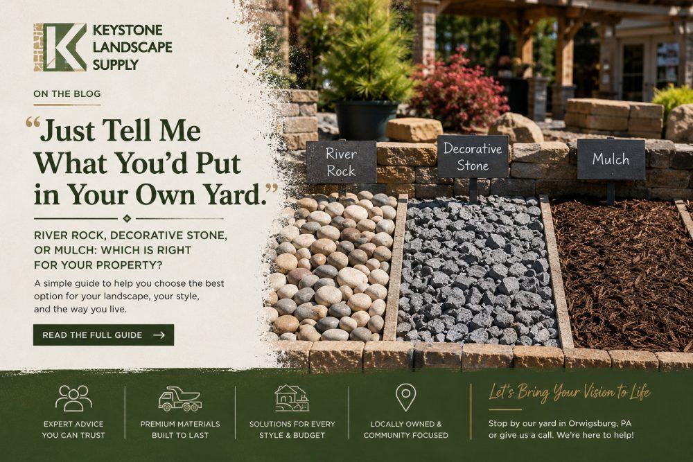 guide to choosing which material to use in your yard